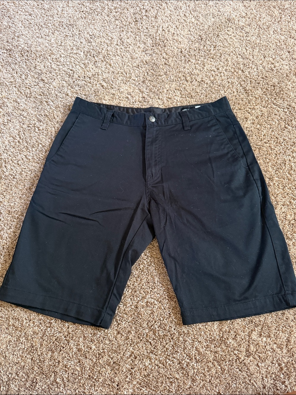 Men's Black Casual Shorts